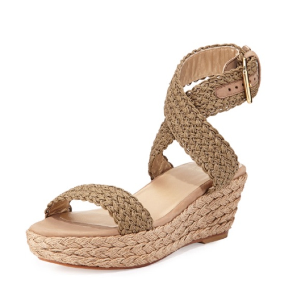 Stuart Weitzman Alexlo Crochet Wedges